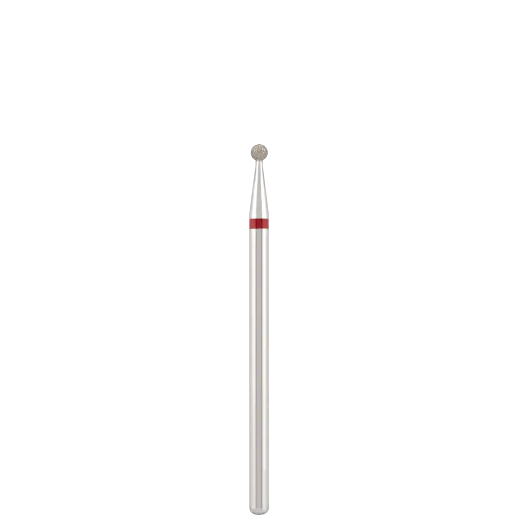 Timanttiterä "pallo", punainen, Ø2,3 mm