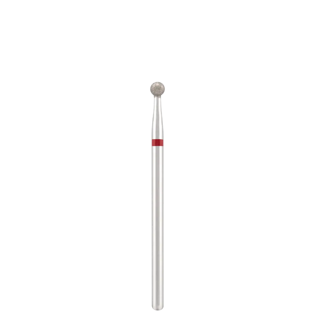 Timanttiterä "pallo", punainen, Ø3,0 mm
