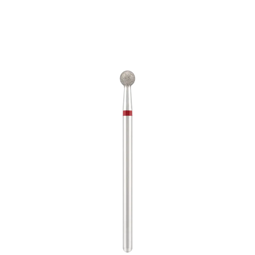 Diamond bit "ball" red, Ø4,0 mm.