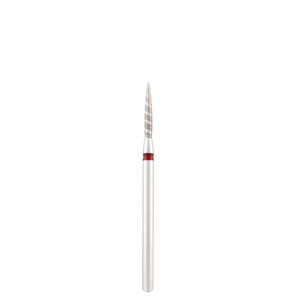 Timanttiterä "tornado", punainen, P-10,0 mm, Ø1,8 mm
