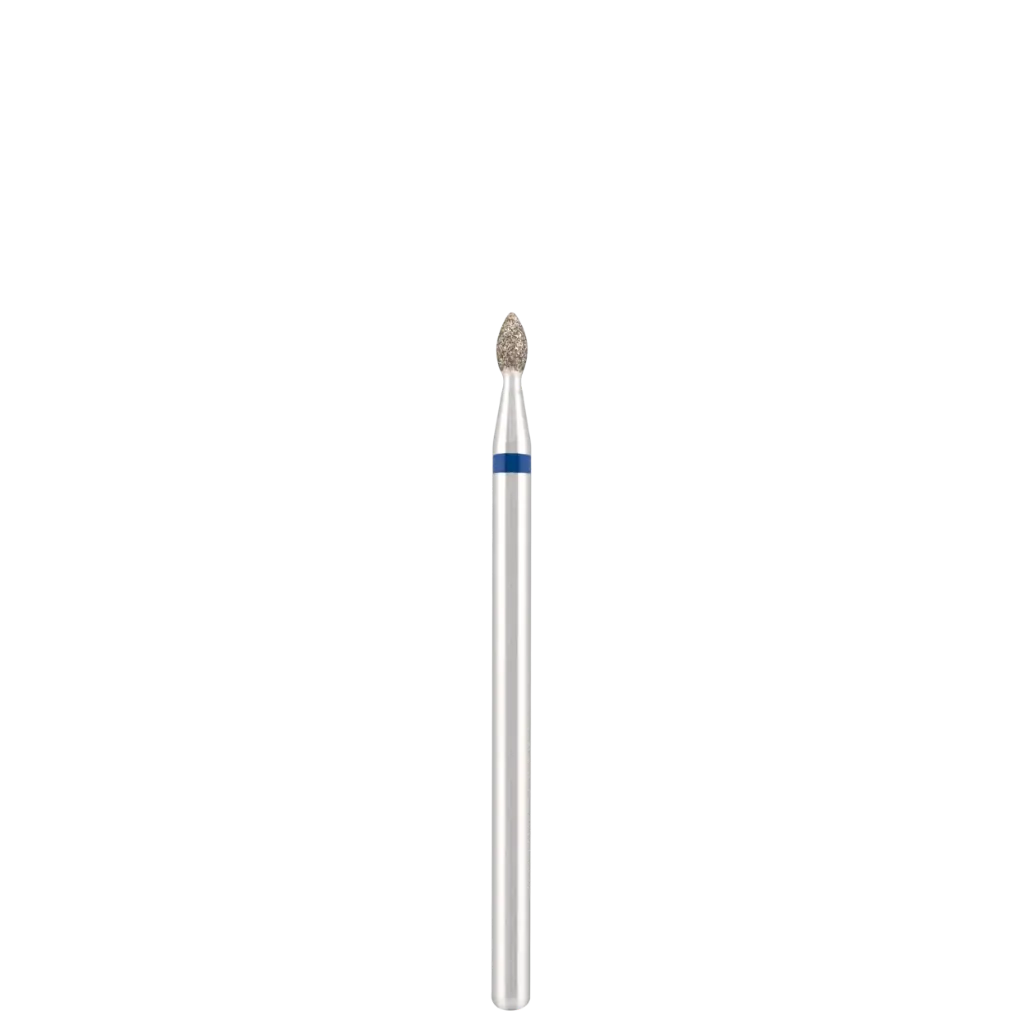 Timanttiterä "pisara", sininen, P-4,0 mm, Ø2,1 mm