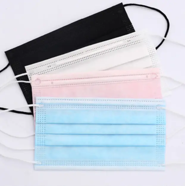 Ansiktsskydd 3-lagers (50 st)