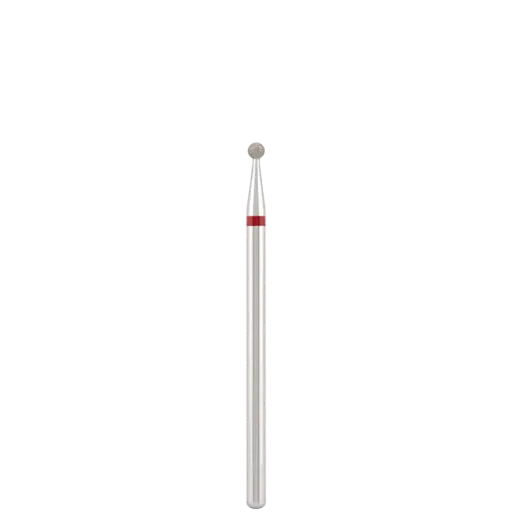 [DBS-001R.023] Diamond bit "ball" red, Ø2,3 mm.