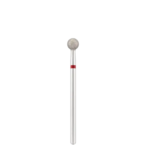 [DBS-001R.050] Diamond bit "ball" red, Ø5,0 mm.