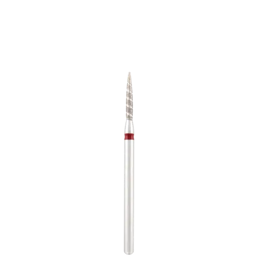 [DBS-243R.018T] Diamond bit "tornado" red, L- 10,0 mm., Ø1,8 mm.