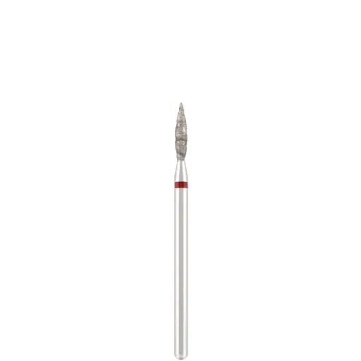 [DBS-243R.023T] Diamond bit "tornado" red, L- 10,0 mm., Ø2,3 mm.
