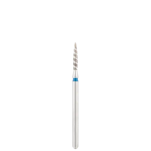 [DBS-243B.018T] Diamond bit "tornado" blue, L- 10,0 mm., Ø1,8 mm.