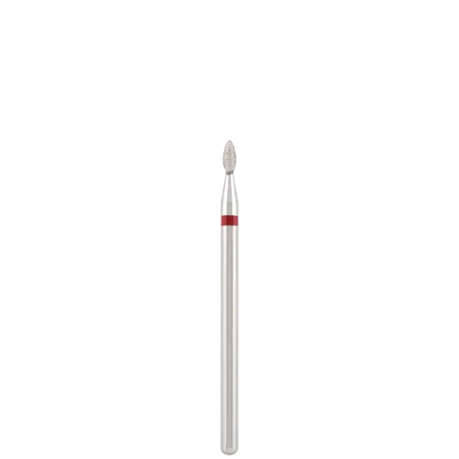 [DBS-254R.018] Diamond bit "drop" red, L- 4,5 mm., Ø1,8 mm.