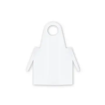 [104001] Apron white 80x130 cm, 100 pcs 30 mkr