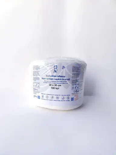 [203008] Салфетки в рулоне 30x30 см, 100 шт